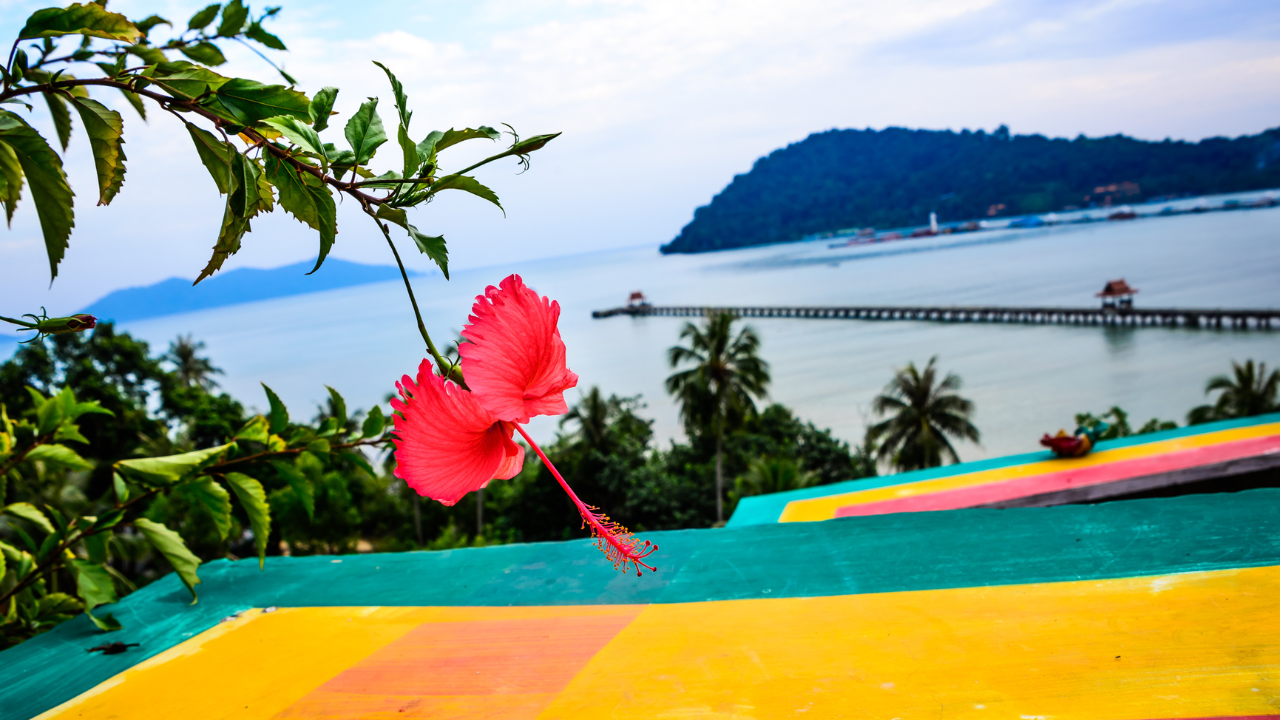 image showing idyllic holiday location