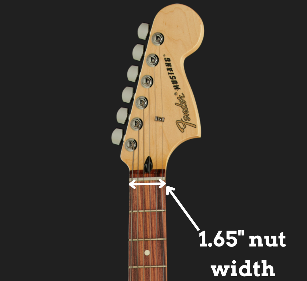 fender mustang nut