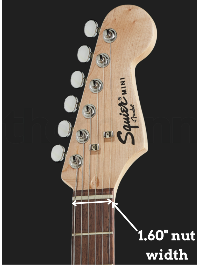 squier mini strat neck