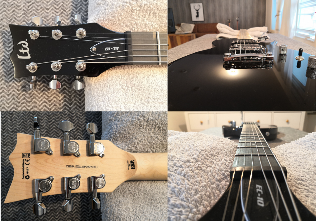 photo reveals ESP LTD EC-10 hardware quality