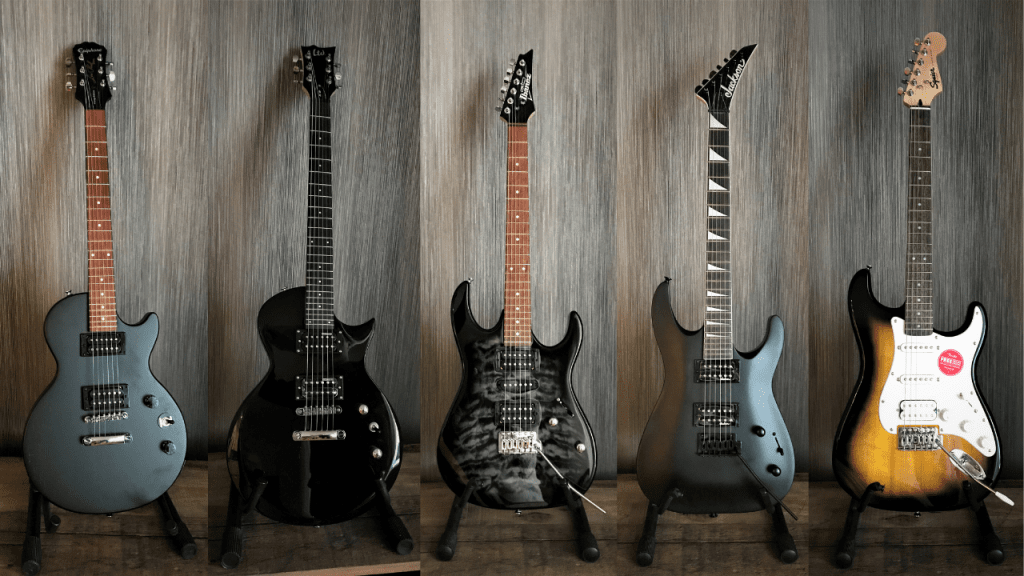 photo displays looks of the 5 Best Electric Guitars Under $200