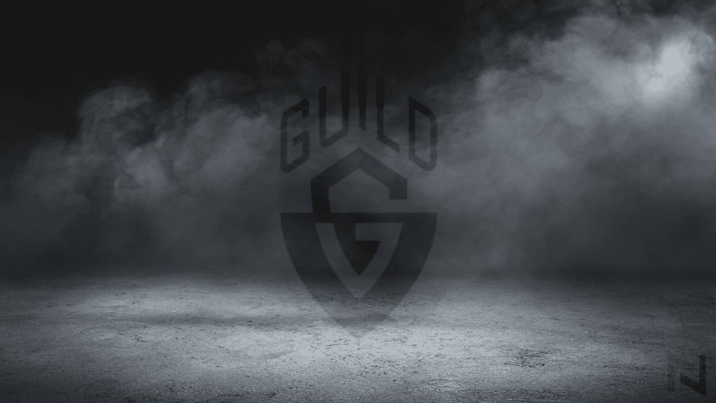displays guild guitars logo