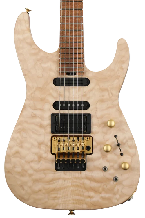 image shows Jackson USA Signature Phil Collen PC1 - Satin Au Natural