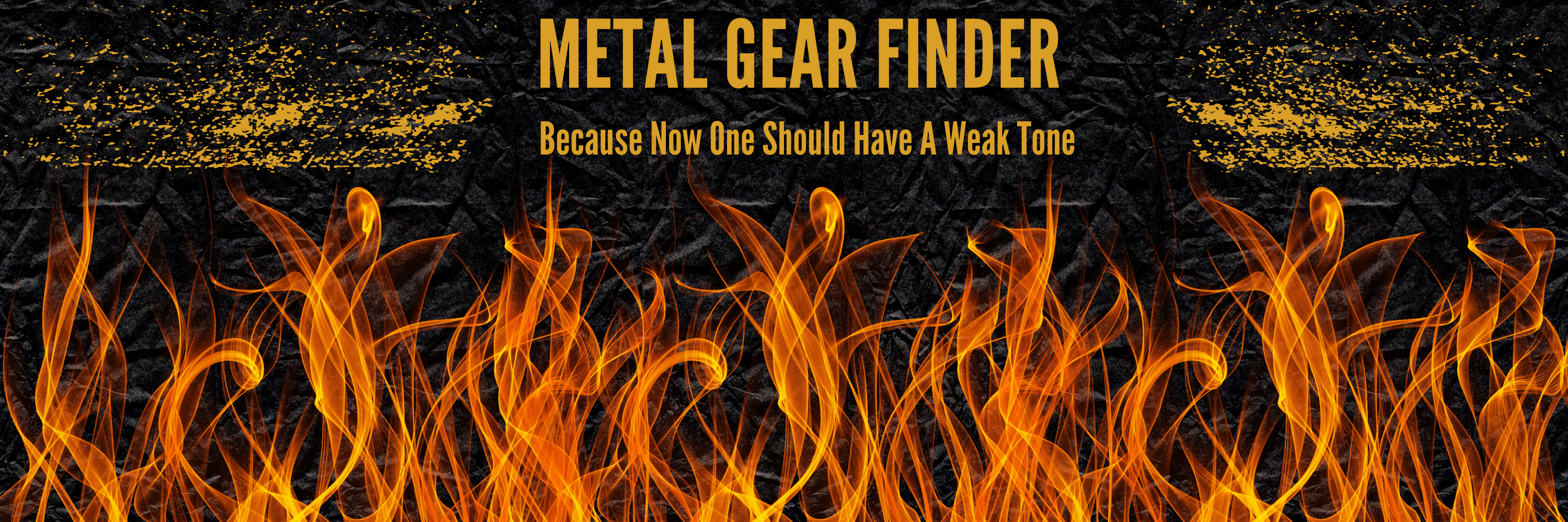 Metal Gear Finder Banner Mobile